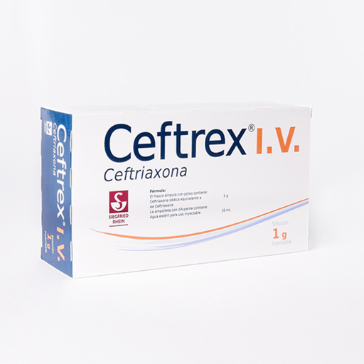 CEFTREX I.V. 1 g/10 ml 1 Frasco Ámpula