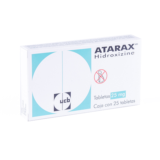 ATARAX 25 mg 25 Grageas