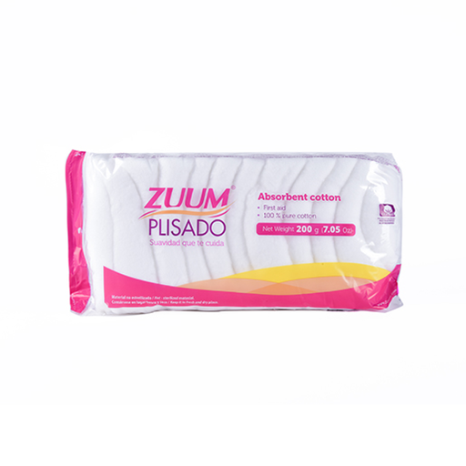 ALGODON ZUUM PLISADO - 200 Gramos
