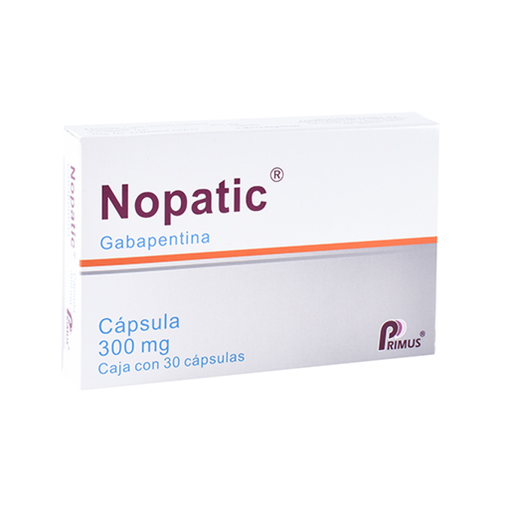 NOPATIC 300 mg 30 Cápsula(s)