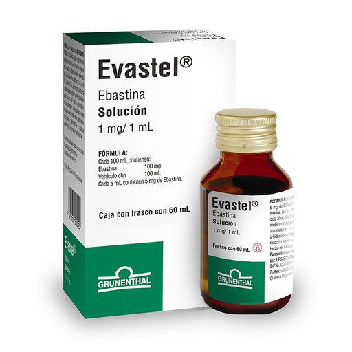 EVASTEL 100 mg 60 Mililitro