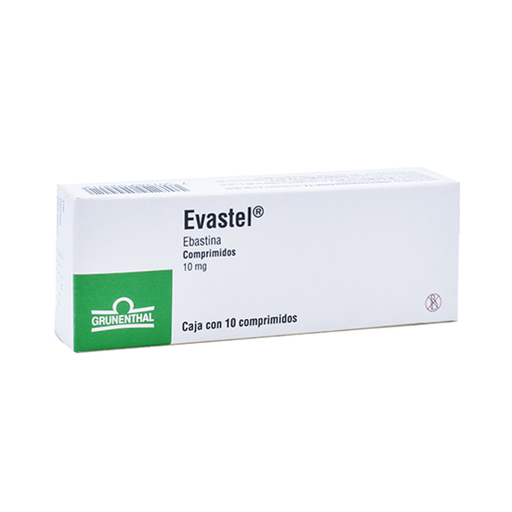 EVASTEL 10 mg 10 Comprimido(s)