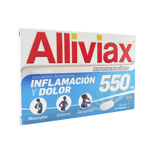 ALLIVIAX 550 mg 10 Tableta(s)