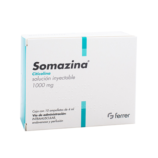 SOMAZINA 1000 mg/4 ml 10 Ampolleta