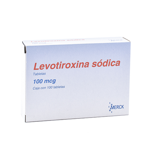 LEVOTIROXINA SODICA 100 mcg 100 Tableta(s)