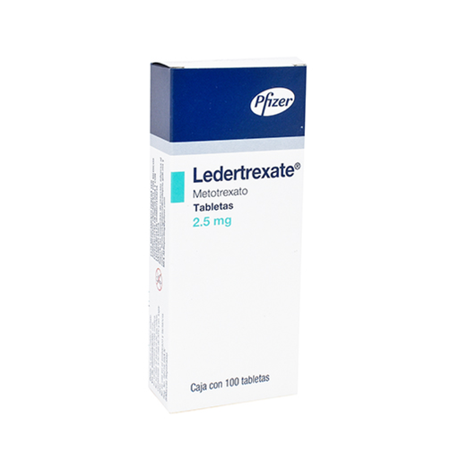 LEDERTREXATE 2.5 mg 100 Tableta(s)