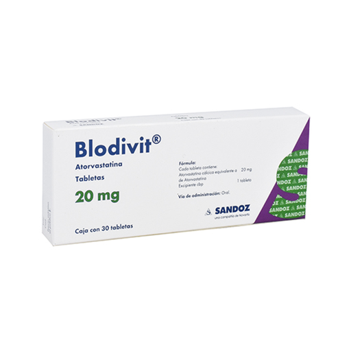 BLODIVIT 20 mg 30 Tableta(s)