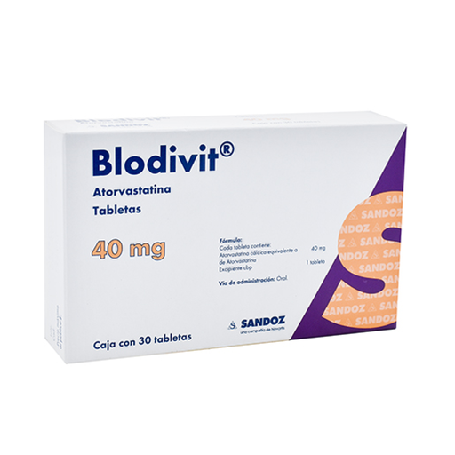 BLODIVIT 40 mg 30 Tableta(s)