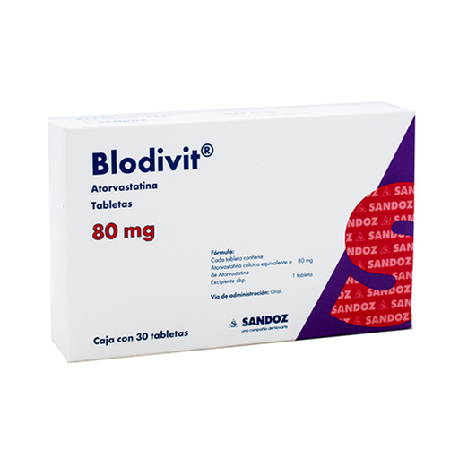 BLODIVIT 80 mg 30 Tableta(s)