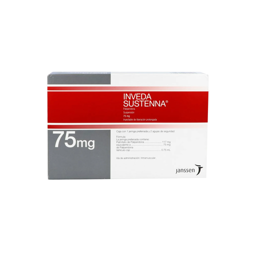 INVEDA SUSTENNA 75 mg 1 Jeringa