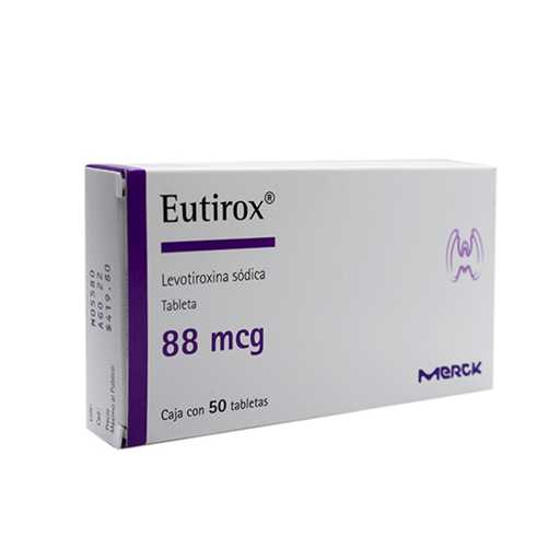 EUTIROX 88 mcg 50 Tableta(s)