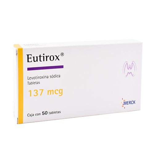 EUTIROX 137 mcg 50 Tableta(s)