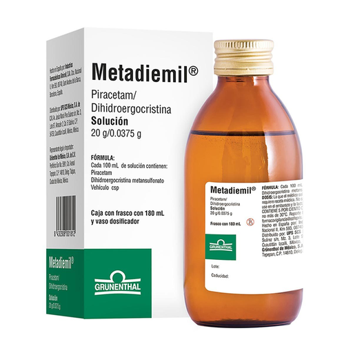 METADIEMIL 20/0.0375 g 180 Mililitro