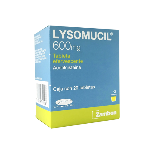 LYSOMUCIL 600 mg 20 Tableta(s)