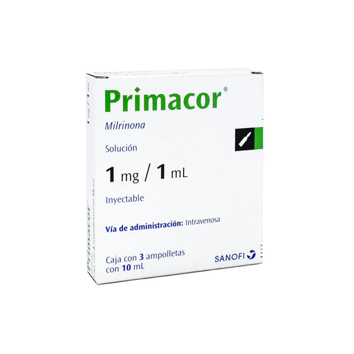PRIMACOR 1 mg / ml 3 Ampolleta