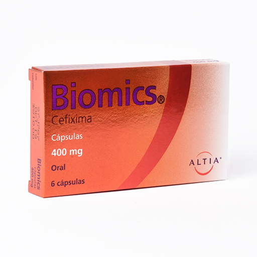 BIOMICS 400 mg 6 Cápsula(s)