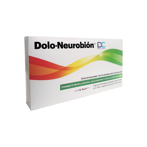 DOLO-NEUROBION 75/100/100/1/20 mg 3 Jeringa