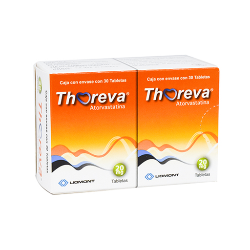 THOREVA 20 mg 60 Tableta(s)