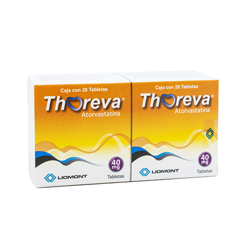 THOREVA 40 mg 56 Tableta(s)