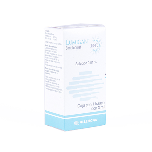 LUMIGAN RC 0.1 mg 3 Mililitro