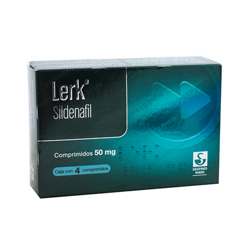 LERK 50 mg 4 Comprimido(s)