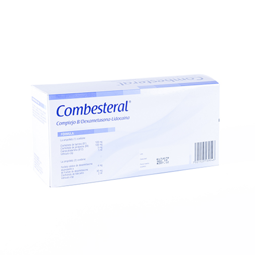 COMBESTERAL 100/100/5/4/30 mg 1 Jeringa
