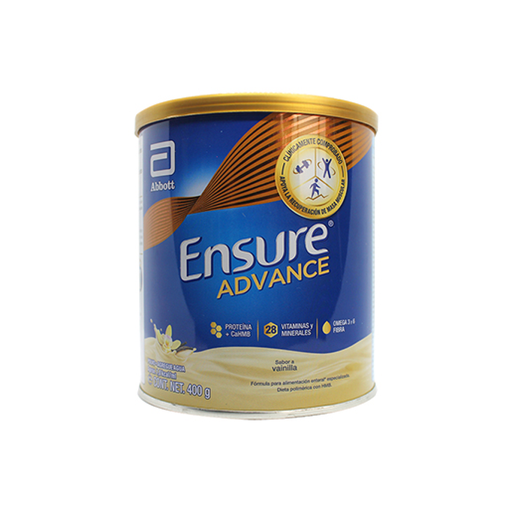 ENSURE ADVANCE VAINILLA - 400 Gramos