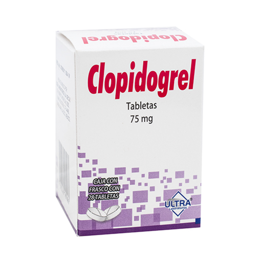 CLOPIDOGREL 75 mg 28 Grageas