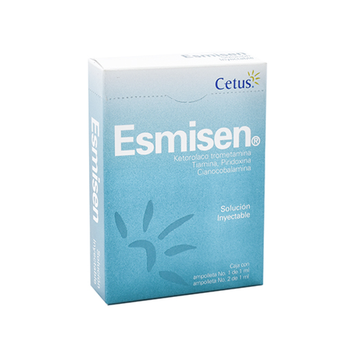ESMISEN 15/100/100/5 mg 2 Ampolleta
