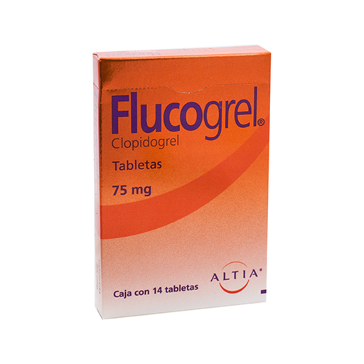 FLUCOGREL 75 mg 14 Tableta(s)