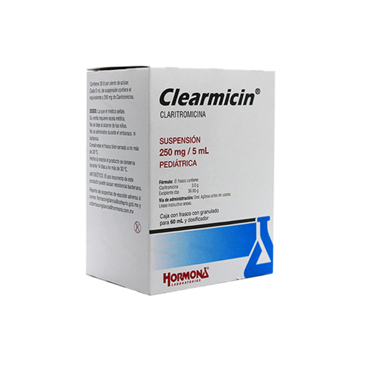 CLEARMICIN 250 mg/5 ml 60 Mililitro
