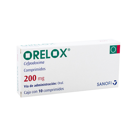 ORELOX 200 mg 10 Comprimido(s)