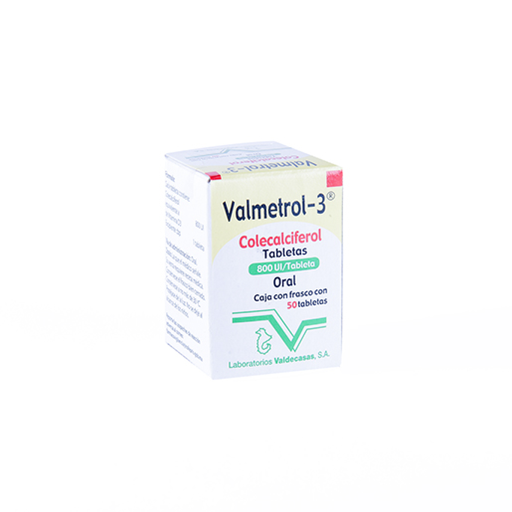 VALMETROL-3 800 UI 50 Tableta(s)