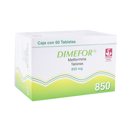 DIMEFOR 850 mg 60 Tableta(s)