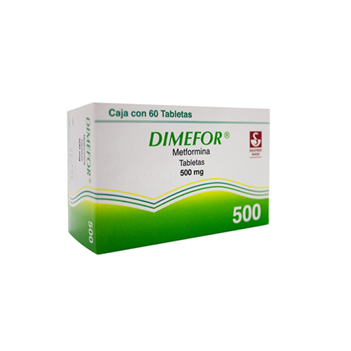 DIMEFOR 500 mg 60 Tableta(s)