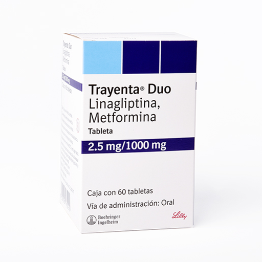 TRAYENTA DUO 2.5/1000 mg 60 Tableta(s)