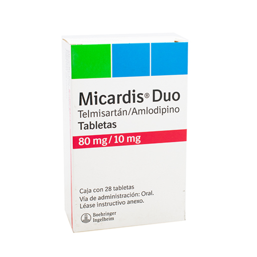 MICARDIS DUO 10/80 mg 28 Tableta(s)