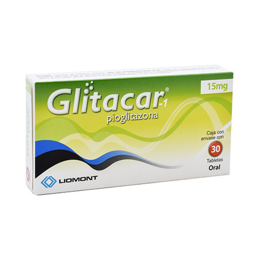GLITACAR-1 15 mg 30 Tableta(s)