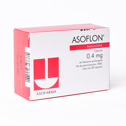 ASOFLON 0.4 mg 30 Cápsula(s)