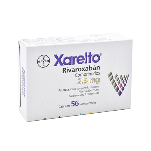 XARELTO 2.5 mg 56 Comprimido(s)