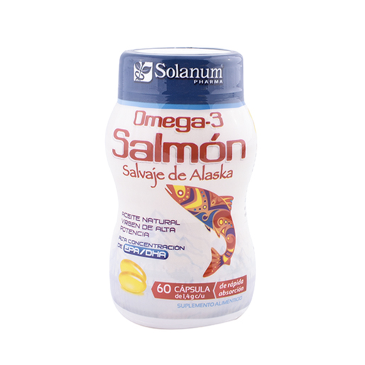 OMEGA 3 SALMON SALVAJE DE ALASKA - 60 Cápsula(s)