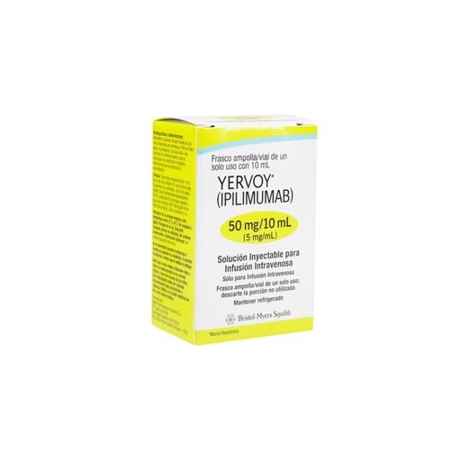 YERVOY 50 mg/ 10 ml 1 Frasco Ámpula
