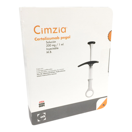 CIMZIA 200 mg/1 ml 2 Jeringa