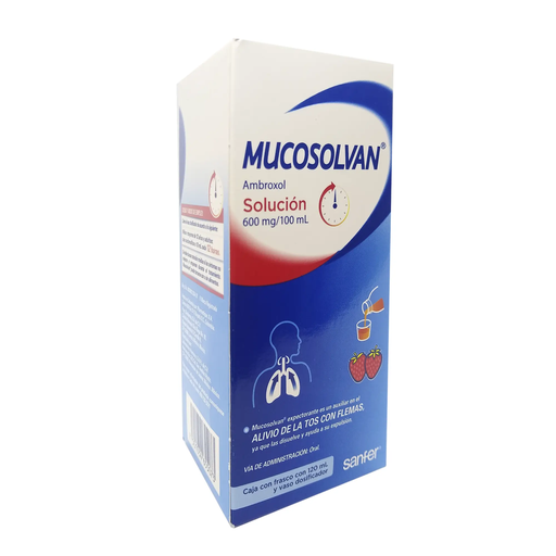 MUCOSOLVAN 600 mg 120 Mililitro