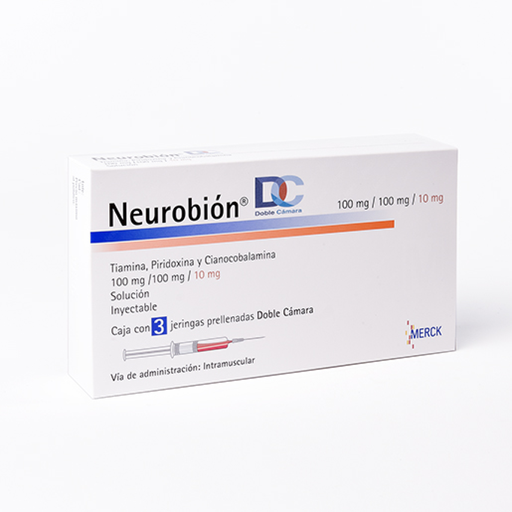 NEUROBION 100/100/10 mg 3 Jeringa