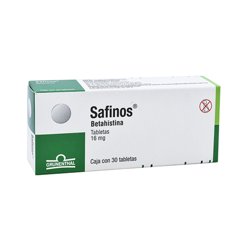 SAFINOS 16 mg 30 Tableta(s)