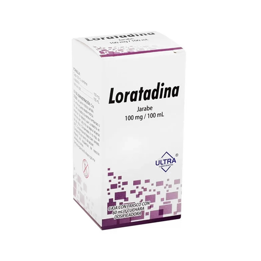 LORATADINA 100 mg / 100 ml 60 Mililitro