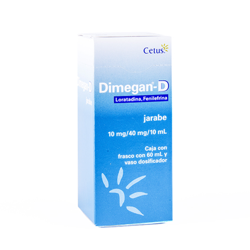 DIMEGAN-D NF 10mg/400 mg 60 Mililitro