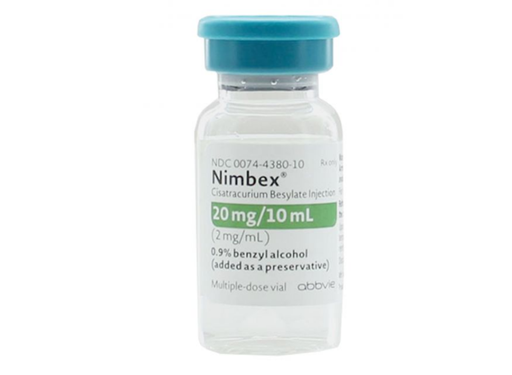 NIMBEX 20 mg/10 ml 1 Ampolleta