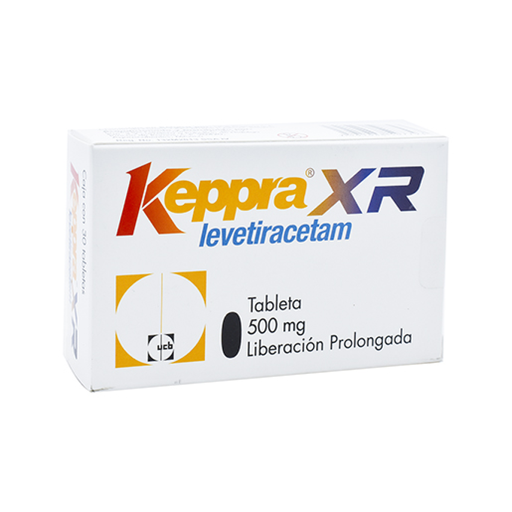 KEPPRA XR 500 mg 30 Tableta(s)